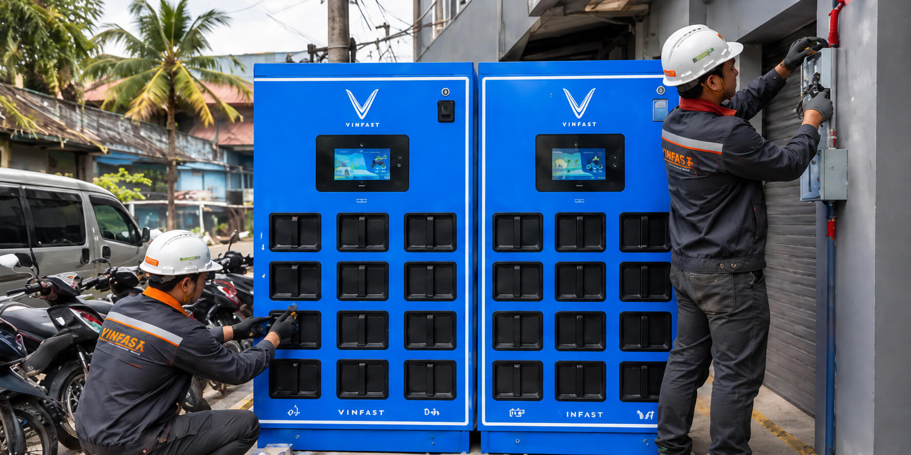 Battery Swap Station Installation
